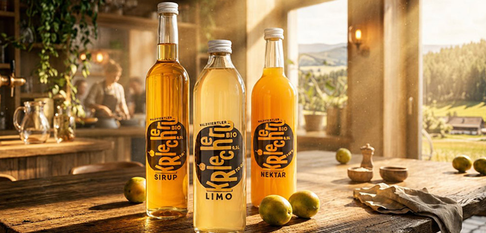 Kriecherl Sirup Limo und Nektar - BIO aus dem Waldviertel (alt-text)